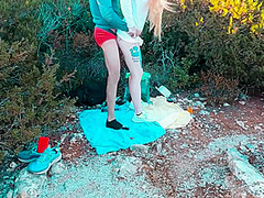 Extreme Squirt In Public - Wild Sex