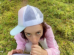 I Met An Incredible Girl And Fucked Her In The Forest - Real Outdoor Sex Pov