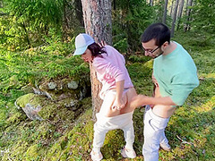 I Met An Incredible Girl And Fucked Her In The Forest - Real Outdoor Sex Pov
