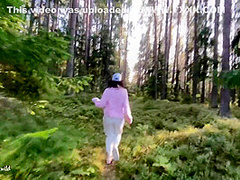I Met An Incredible Girl And Fucked Her In The Forest - Real Outdoor Sex Pov