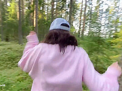 I Met An Incredible Girl And Fucked Her In The Forest - Real Outdoor Sex Pov