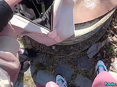 Hot Art Student Swallows Cumload 1