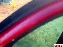 Streetfuck Wants Public Fuck In The Spanish Hillsides - Emelie Crystal