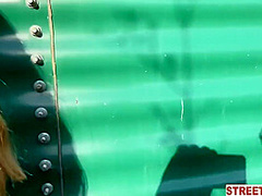 Streetfuck Wants Public Fuck In The Spanish Hillsides - Emelie Crystal