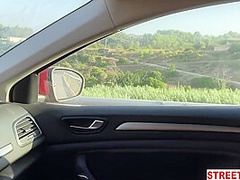 Streetfuck Wants Public Fuck In The Spanish Hillsides - Emelie Crystal