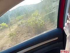 Streetfuck Wants Public Fuck In The Spanish Hillsides - Emelie Crystal