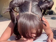 Outdoor Blowjob And Facial