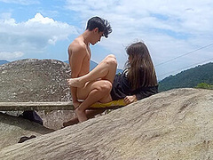 I Give My Stepsister A Great Fuck On A Family Outing They Almost Caught Us