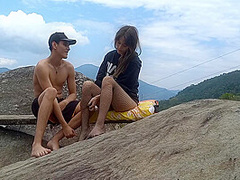 I Give My Stepsister A Great Fuck On A Family Outing They Almost Caught Us