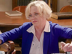 Are you two really jerking off your big cocks in my library