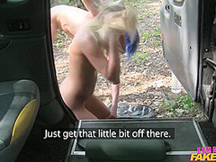 Filthy Lesbian Taxi Cab Fun 2