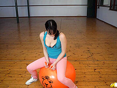 Charlie Elaine in Ill Bounce You Wank - DownblouseJerk