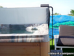 My Hot Step-Aunt Lets Me Spy On Her, Scene #01