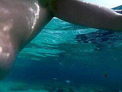 Voyeur At The Beach Watches Girls Underwater And Wants To Stroke Me
