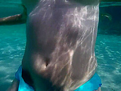 Voyeur At The Beach Watches Girls Underwater And Wants To Stroke Me