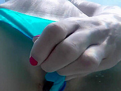 Voyeur At The Beach Watches Girls Underwater And Wants To Stroke Me