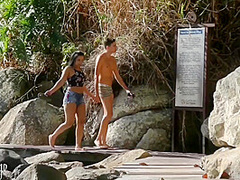 Terminei Com A Morena Ela Foi Da Para Um Desconhecido Na Praia