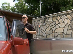 Abbie And Henessy Give A Hardcore Car Wash - Super Sexy