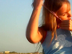 Ivana - Blowjob On The Beach!