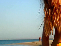 Ivana - Blowjob On The Beach!