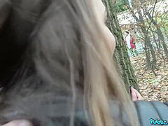 She Fucks Meters Away From Her Boyfriend 1 - Public