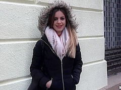 Cute Student 69s For Travel Money 1 With Stella Cox