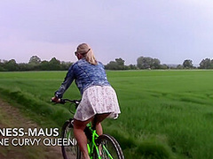Verfickte Fahrrad-tour!! Bin Ich Zu P With Fitness Maus