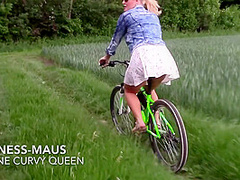 Verfickte Fahrrad-tour!! Bin Ich Zu P With Fitness Maus