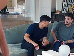 I can see up your stepmoms skirt and shes wearing no panties