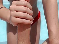 Perfect With Swimming Pool Fuck - Summer Day