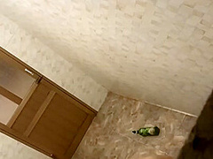 Asian Teen In Shower