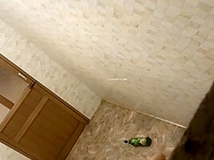 Asian Teen In Shower