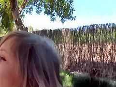 Georges German Babe Loves Some Pov Backyard Action With A Hard Cock