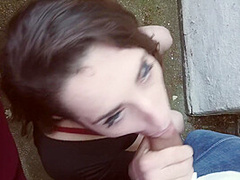 Outdoor Anal After Get Caught Sucking Cock In Toilet At An Event! (part 1)