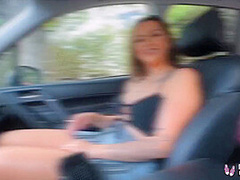 Bella Luna - Got Her Tight Pussy Drilled After Arcade Games