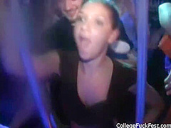 Flexible college whore straddles cock