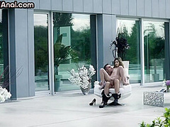 21yo anal lady in high heels fucked hard outdoor by BWC