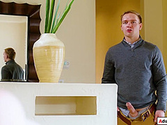 Why is my big tits milf neighbor masturbating in the garden?