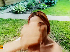 Hungry Fox - Hungry Blowjob By My Beautiful Readhead Wife