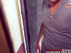 Public Flashing Sexdate with blonde Street slut in Berlin
