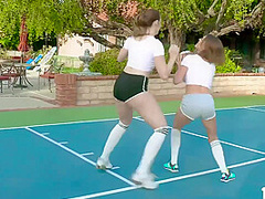 Milfs Chanel And Krissy Got A Big Warm Load