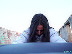 Hard Fast Fucking In A Basement With A Sexy Brunette