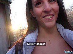 Hard Fast Fucking In A Basement With A Sexy Brunette