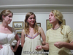 Go behind the scenes of a hippie lesbian sex retreat - BANG!
