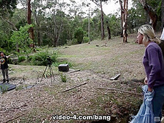 Go behind the scenes of a hippie lesbian sex retreat - BANG!