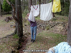 Go behind the scenes of a hippie lesbian sex retreat - BANG!
