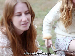 Go behind the scenes of a hippie lesbian sex retreat - BANG!