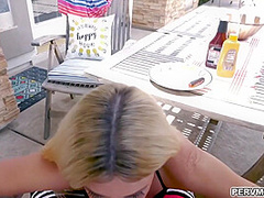India Summer In Gobbles On Brothers Swelling Cock