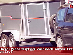 German blonde Street Slut Fuck date in Public