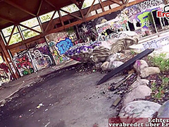 Public real Date with german redhead Teen street slut